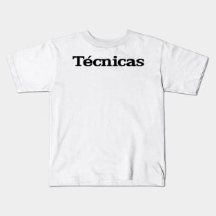 Technics (black logo) Kids T-Shirt